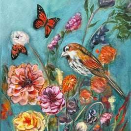 Birds Of Flowers