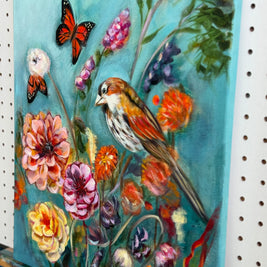 Birds Of Flowers