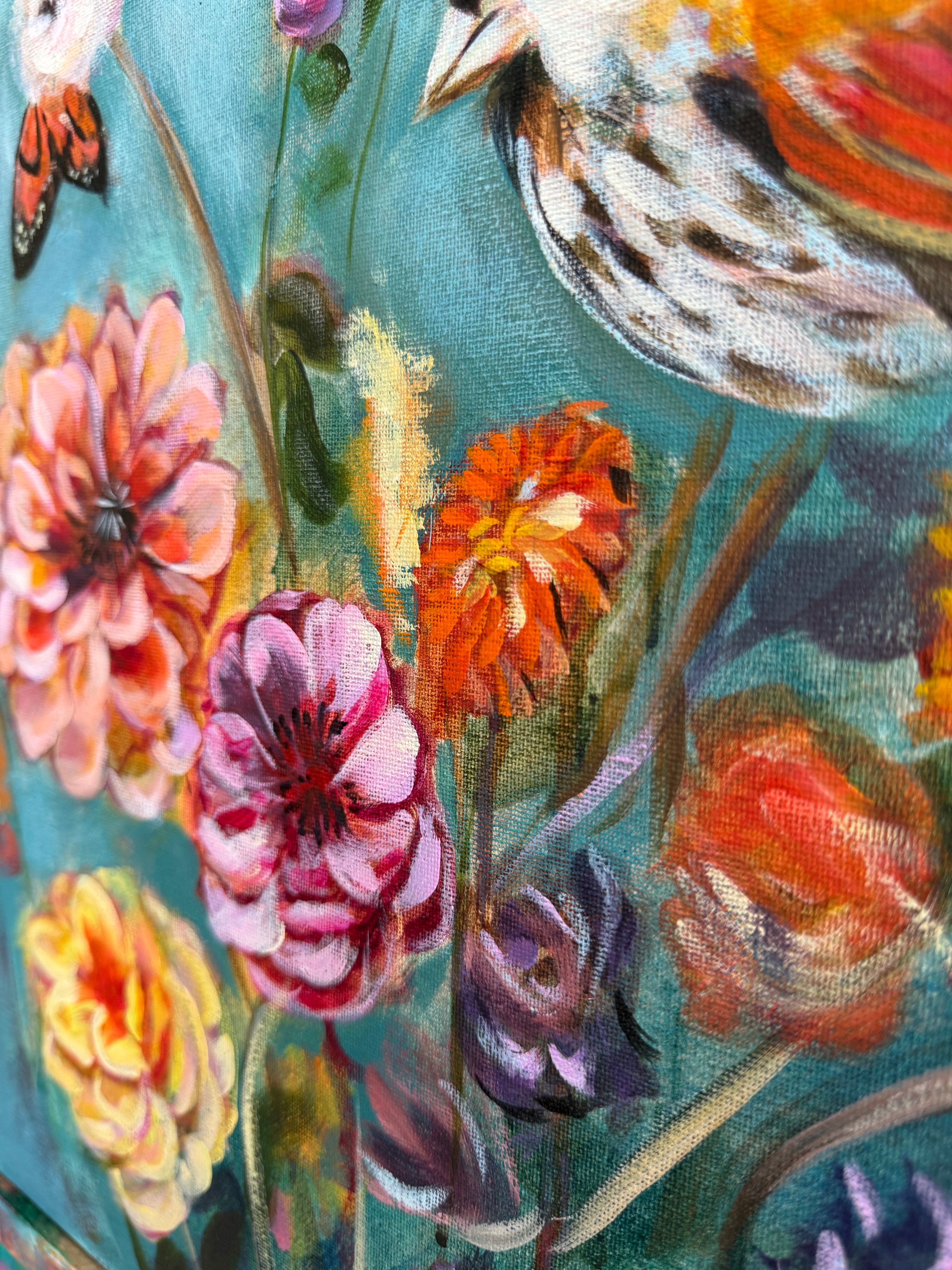 Birds Of Flowers